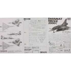 Tamiya 1:72 Dassault Mirage 2000C 