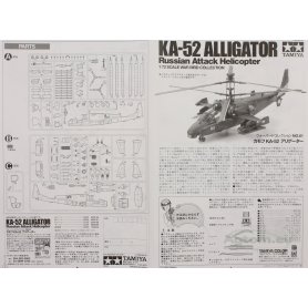 Tamiya 1:72 KA-52 Alligator Russian Attack Helicopter