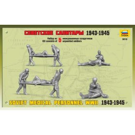 ZVEZDA 1:35 3618 Soviet Medical Personnel WWII