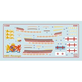 ZVEZDA 6500 ENGLISH SHIP REVENGE