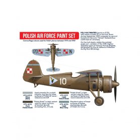 HATAKA HTKAS01 Polish Air Force paint set