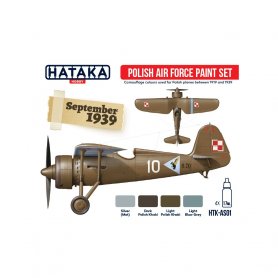 HATAKA HTKAS01 Polish Air Force paint set