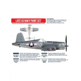 HATAKA HTKAS05 Late US Navy paint set