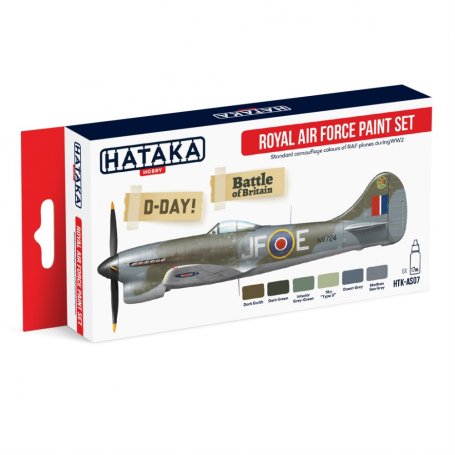 HATAKA HTKAS07 Royal Air Force paint set
