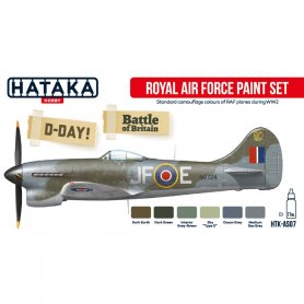 HATAKA HTKAS07 Royal Air Force paint set