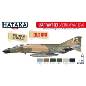 HATAKA HTKAS09 USAF Paint Set (Vietnam war-era)