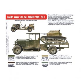 HATAKA HTKAS11 Early WW2 Polish Army paint set