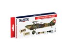 Hataka AS015 RED-LINE Zestaw farb SWISS AIR FORCE - WWII PERIOD
