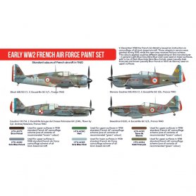 HATAKA HTKAS16 Early WW2 French Air Force paint se