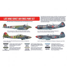HATAKA HTKAS20 Late WW2 Soviet Air Force paint set