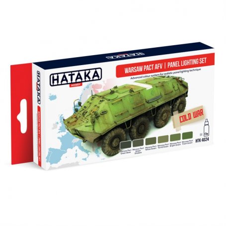 HATAKA HTKAS24 Warsaw Pact AFV | panel lighting se