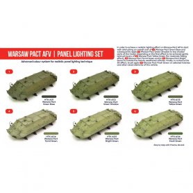 HATAKA HTKAS24 Warsaw Pact AFV | panel lighting se