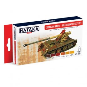 Hataka AS026 RED-LINE Zestaw farb CORROSION AND RUST