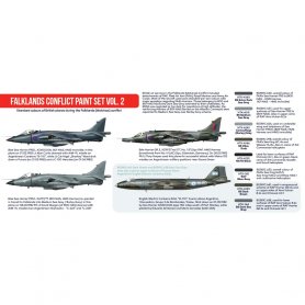 HATAKA HTKAS28 Falklands Conflict paint set vol. 2