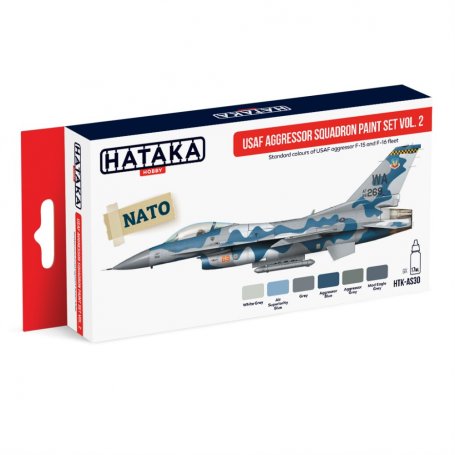 HATAKA HTKAS30 USAF Aggressor Squadron paint set v