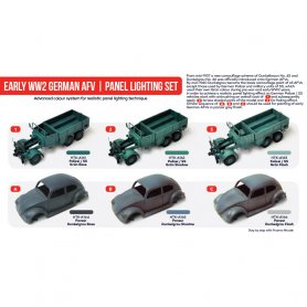 HATAKA HTKAS31 Early WW2 German AFV | panel lighti