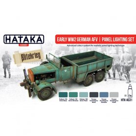 HATAKA HTKAS31 Early WW2 German AFV | panel lighti