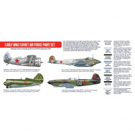 HATAKA HTKAS33 Early WW2 Soviet Air Force Paint Se