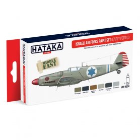 Hataka AS034 RED-LINE Zestaw farb ISRAELI AIR FORCE