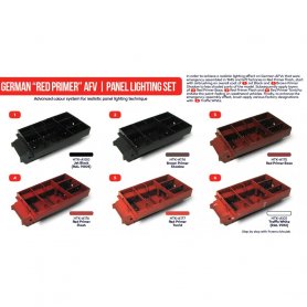 HATAKA HTKAS35 German Red Primer AFV | panel lig
