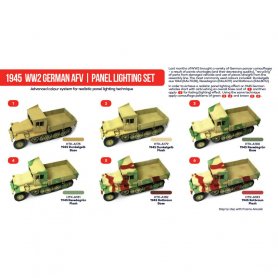 HATAKA HTKAS36 1945 WW2 German AFV | panel lightin