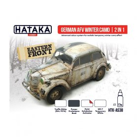 HATAKA HTKAS38 German AFV Winter Camo | 2 in 1