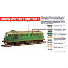 HATAKA HTKAS40 Polish Railways locomotives paint s