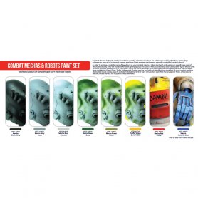 HATAKA HTKAS41 Combat Mechas & Robots paint set