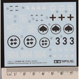 Tamiya 1:35 35290 Pzkpfw.III Ausf.N