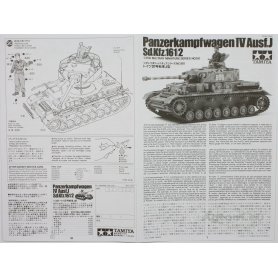 Tamiya 1:35 35181 Panzer IV Type J