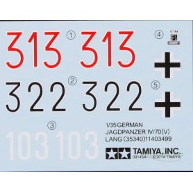 Tamiya 1:35 35340 Jagdpanzer IV Lang