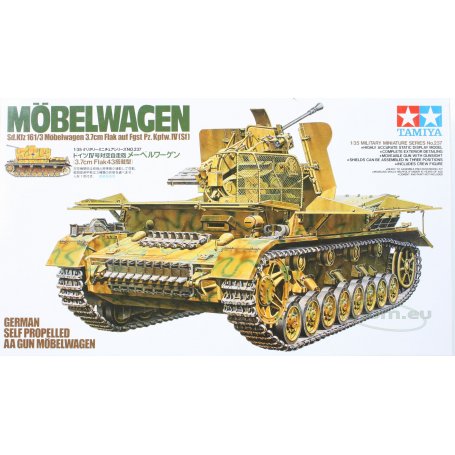 Tamiya 1:35 35237 German AA Gun Mobelwagen 