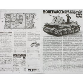 Tamiya 1:35 35237 German AA Gun Mobelwagen 