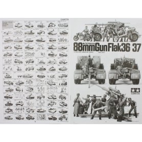 Tamiya 1:35 35017 German 88mm Gun Flak 36.37