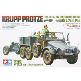 Tamiya 1:35 Krupp Towing Truck w/37mm Pak