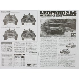 Tamiya 1:35 35271 Leopard 2 A6 Main Battle Tank 