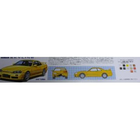 Fujimi 1:24 Nissan R34 25 GT