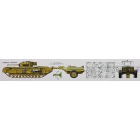 Tamiya 1:35 35100 Churchill Crocodile