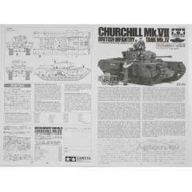 Tamiya 1:35 35210 British Churchill Mk.VII - Infantry Tank Mk.IV