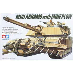 Tamiya 1:35 35158 US M1A1 Abrams with Mine Plow