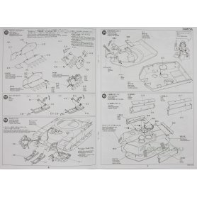 Tamiya 1:35 35158 US M1A1 Abrams with Mine Plow
