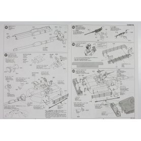 Tamiya 1:35 35158 US M1A1 Abrams with Mine Plow