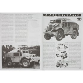 Tamiya 1:35 35045 British Quad Gun Tractor