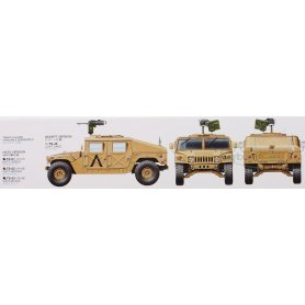 Tamiya 1:35 35263 M1025 Humvee Armament Carrier 