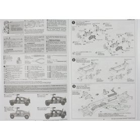 Tamiya 1:35 35263 M1025 Humvee Armament Carrier 