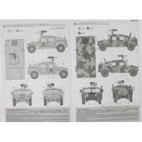 Tamiya 1:35 35263 M1025 Humvee Armament Carrier 