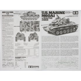 Tamiya 1:35 US Marine M60A1 
