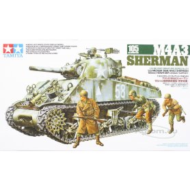 Tamiya 1:35 35251 M4A3 Sherman 105mm Howitzer Assault Support 