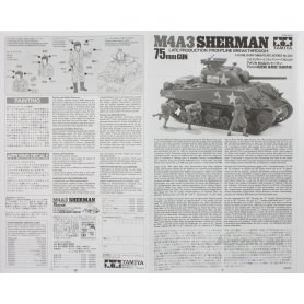 Tamiya 1:35 35250 M4A3 Sherman 75mm