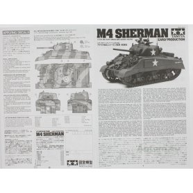 Tamiya 1:35 35190 M4 Sherman Early Production